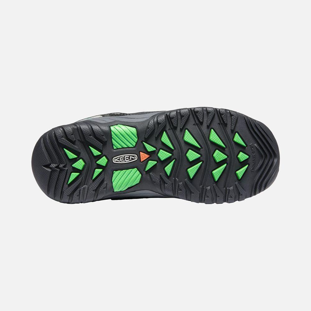 Zapatos de Seguridad Keen Mexico Grises/Verdes - Niños Targhee Waterproof - FT2609583